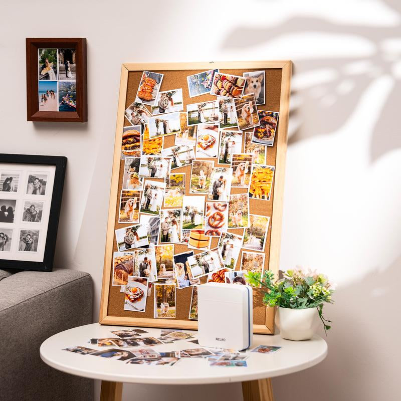 Capture Life's Moments Anywhere with the Nelko PP01 Portable Mini Wireless Photo Printer - Instant Bluetooth Printing for iOS & Android!