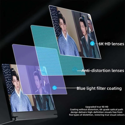 Transform Your Viewing Experience with the Ultra-HD 10" Mobile Phone Magnifier - Perfect for Eye Protection and Landscape Viewing