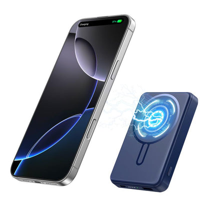 Unleash Power On-the-Go: Crazywhale Ultra Slim 12000mAh MagSafe Power Bank - 3-in-1 Magnetic Portable Charger with 22.5W PD for iPhone 17 Pro Max, iPad, and Android Devices